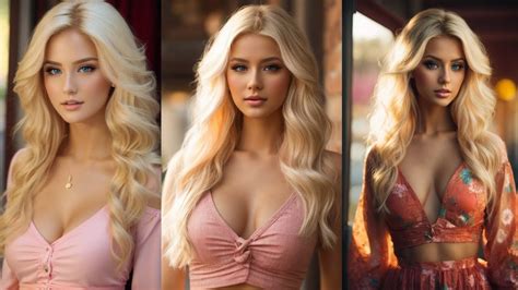 Real Life Barbie AI Generated Model S Photoshoot YouTube