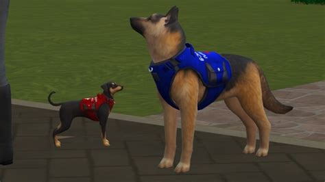 Service Animal Accessories By Oakstar519 At Mod The Sims Sims 4 Updates