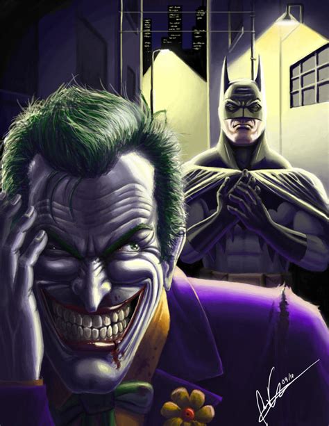 Batman And The Joker By Tricketitrick On Deviantart
