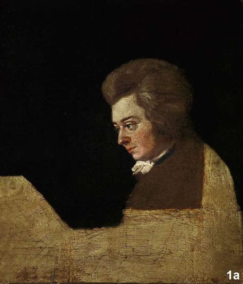 Figure 1 Portrait Of Mozart By His Brother In Law Joseph Lange