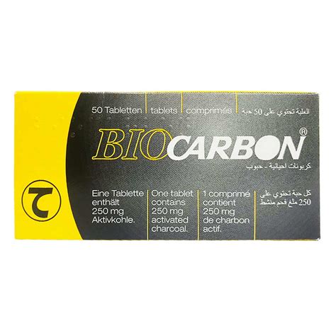 Buy Bio Carbon Tablets 50s Online In Qatar View Usage Benefits And