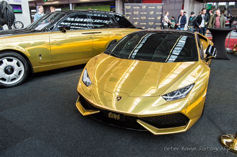 Lamborghini Huracán Gold Chrome International Amsterdam Flickr