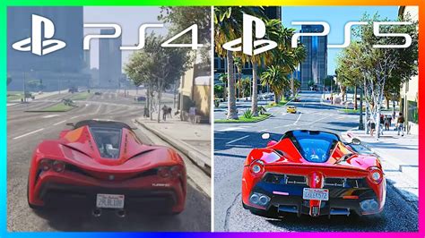 Gta 5 Expanded And Enhanced 4k On Ps5 Vs Ps4 Comparing Current Gen Vs Old Gen Grand Theft Auto 5