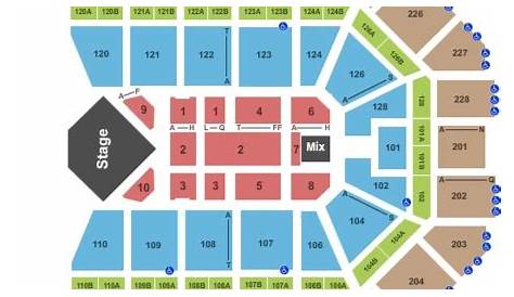 van andel arena concert seating chart