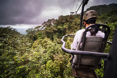Mashpi Cloud Forest Sky Bike In The Choco Rainforest Ecuador South