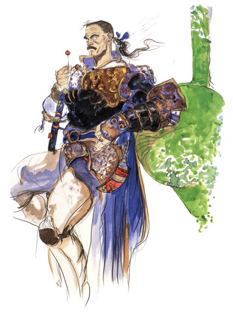 Yoshitaka Amano Ffvi Final Fantasy Art Final Fantasy Vi Character Art