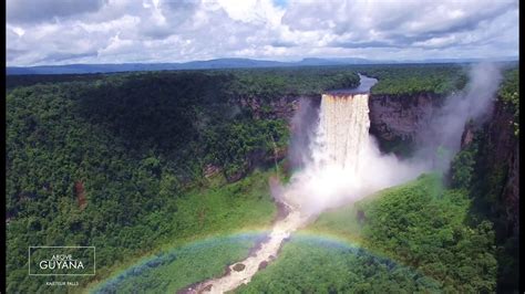 Above Guyana Kaieteur Falls Youtube