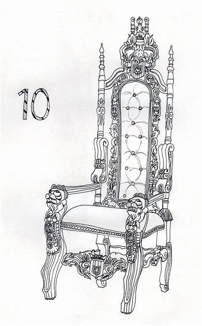 Drawing Chair Royal Throne Deviantart Coloring Dz