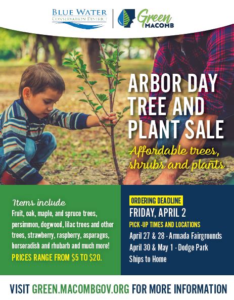 Arbor Day Tree And Plant Sale • Eastpointe Roseville Chamber Of Commerce