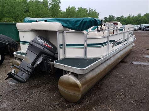 1999 Sweetwater Pontoon For Sale At Copart Portland Mi Lot 43927