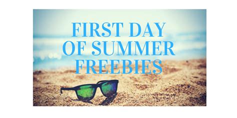 First Day of Summer Freebies - Chapelboro.com