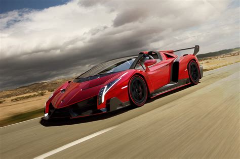Lamborghini Veneno Roadster limited edition convertible supercar