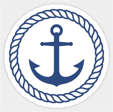 Nautical Anchor Inside Rope Border By Mhea Nautical Anchor Nautical