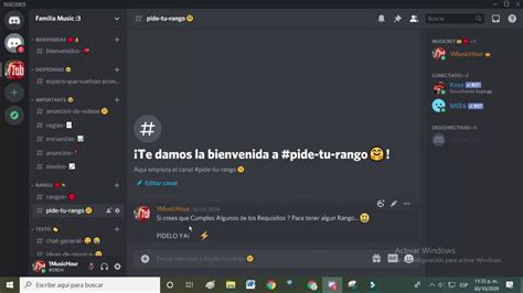 Mi Nuevo Server De Discord 🔴 Youtube