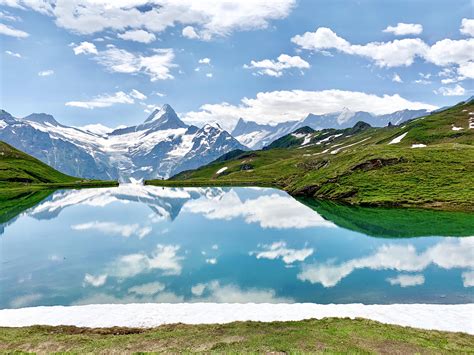 A Fitting Reward To A Beautiful Hike Bachalpsee Switzerland Oc