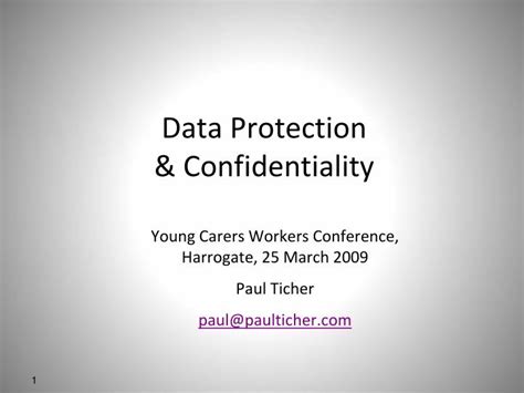 Ppt Data Protection And Confidentiality Powerpoint Presentation Free