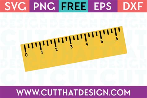 Free Svg Ruler Design Cut That Design