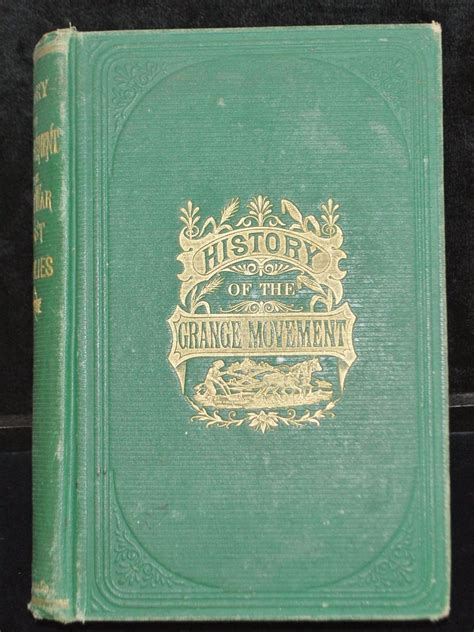 History of The Grange Movement - Book, 1874 : Antique World USA | Ruby Lane