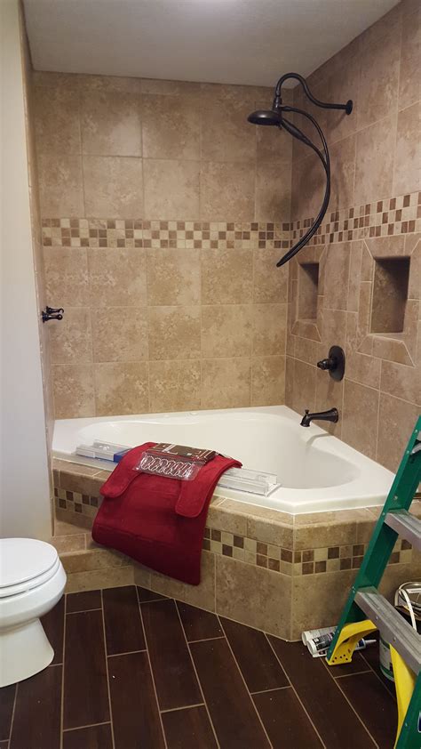 Corner Tub With Shower Corner Tub Shower Combo Corner Tub Shower