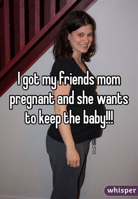 I Got My Girlfriends Mom Pregnant Captions Beautiful