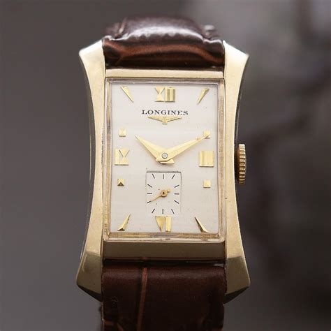 Wts 1956 Longines Gents Vintage Hourglass Dress Watch Rwatchexchange