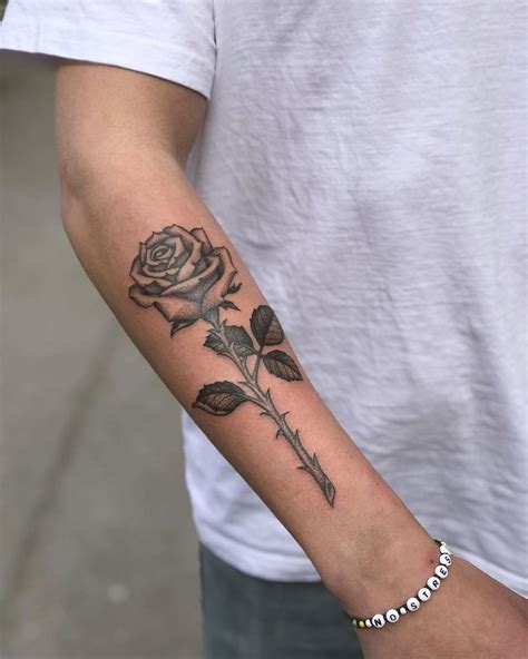55 Perfect Cool Small Tattoo Idea For Men Rose Tattoos For Men Cool