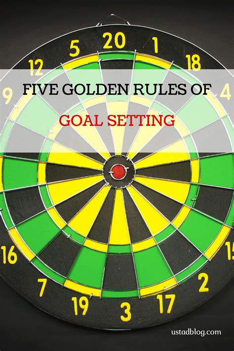 Goal Setting Five Golden Rules | Goal setting, Golden rule ...