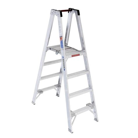 Werner 6 Ft Aluminum Type 1a 300 Lbs Capacity Platform Step Ladder
