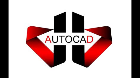 Autodesk Autocad Logo Design Part 1 Youtube