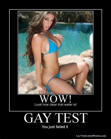 Image 31546 Gay Test Demotivational Posters Know Your Meme