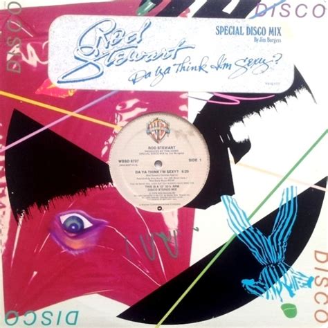 Rod Stewart Da Ya Think I M Sexy Special Disco Mix 1978 Vinyl