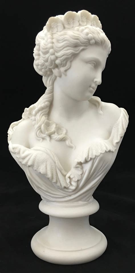 Victorian Parian Bust