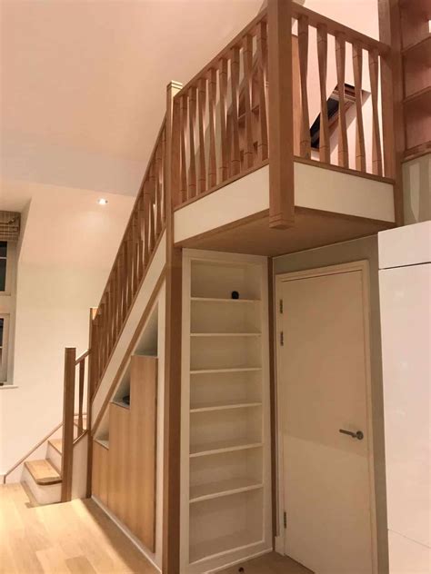 Feature Steps And Under Stair Storage Jarrods Bespoke Staircases