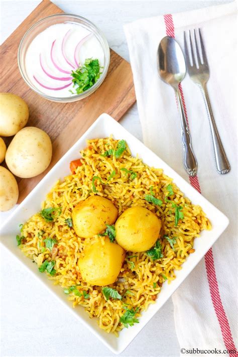 Aloo Dum Biryani In Instant Pot Baby Potatoes Biryani Recipe Dum