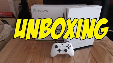 Xbox One S 2tb Unboxing First Look Youtube