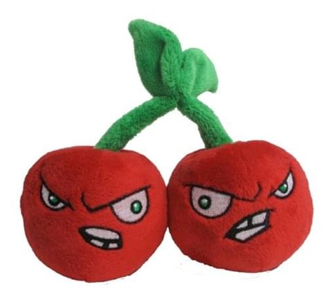Plants Vs Zombies 7 Plush Cherry Ebay