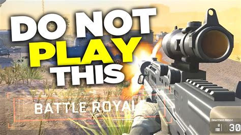 Do not play 2019 مترجم. DO NOT Play Warface Battle Royale! - YouTube