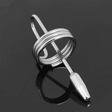 New Steel Wire Male Metal Urethral Plug Stainless Steel Penis Plug Urethral Catheter Gay Male