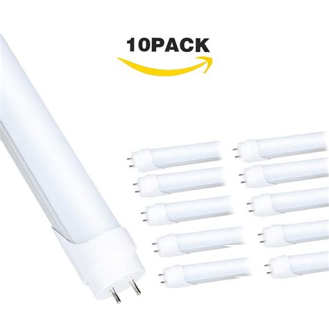 Those days have been over for a while as technology has grown over recent years, turning the tide in led's favor and making it hard to find fluorescent tubes. 10 Pack LED Tube Light, 18Watt 4ft T12 Fluorescent ,45W ...