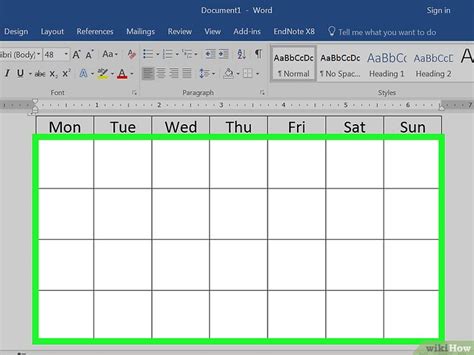 How To Make A Printable Calendar In Word Design Talk
