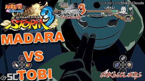 Naruto Storm 3 Sc Exclusive Early Gameplay Madara Vs Tobi Hd