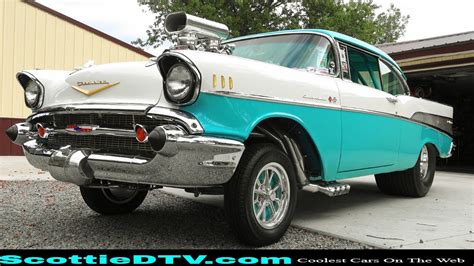 1957 Chevrolet Bel Air Gasser Scottiedtv You Cant Cancel Cool Road