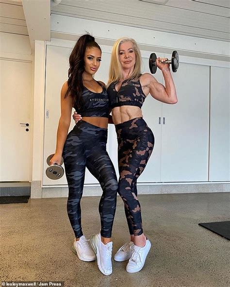 super fit grandmother 64 gets mistaken for her 20 year old granddaughter s sister daily mail