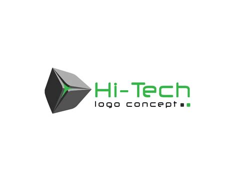 Hi Tech Logo Concept By Boris Rayich On Dribbble