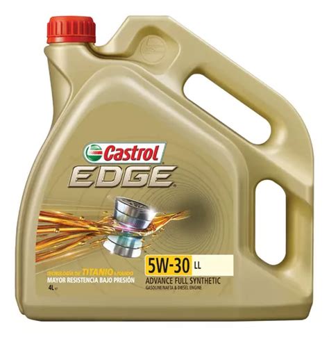 Castrol Aceite Edge W Ll Auto Lubricante Sintetico L