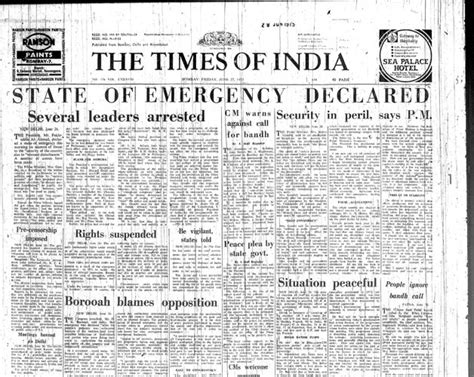 A state of emergency in india refers to a period of governance under an altered constitutional setup that can be proclaimed by the president of india, when he/she. 40 Years Of Emergency | India TV News| page 2