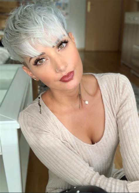 Best White Pixie Short Haircuts Ideas To Be Cool
