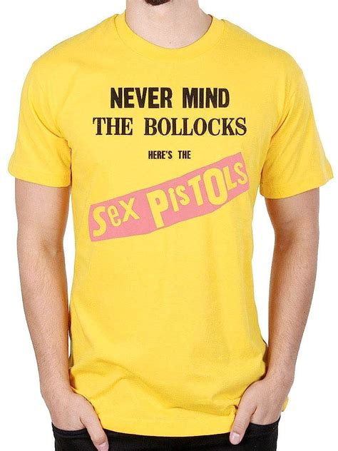 Official Sex Pistols Never Mind The Bollocks Original Album T Shirt Uk Clothing