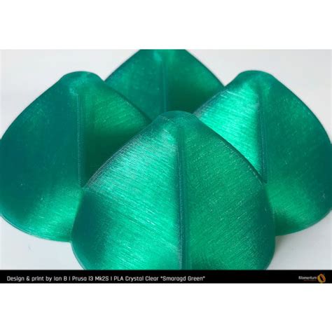 Fillamentum Pla Crystal Clear Emerald 3djake Italia