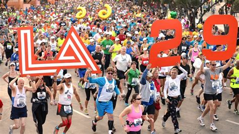 Runners Broadcast La Marathon Highlights On Social Media Nbc Los Angeles